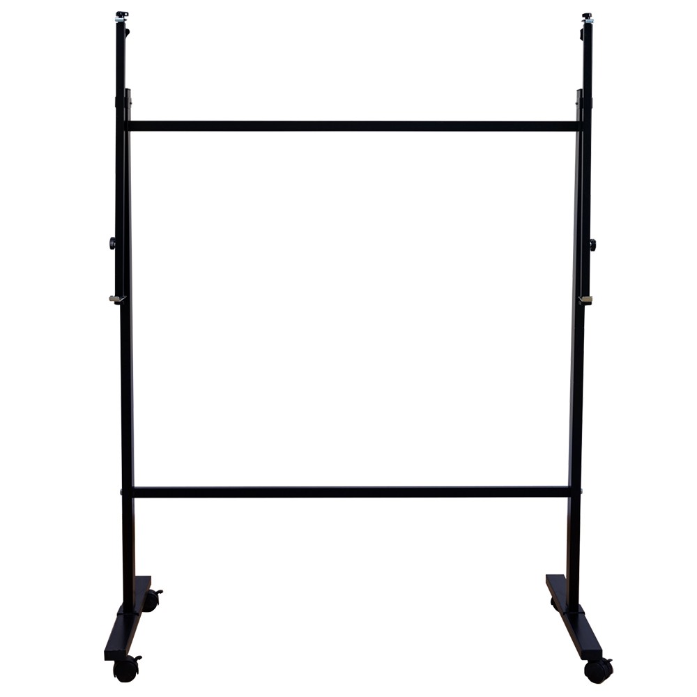 Mobile Whiteboard With Wheels
